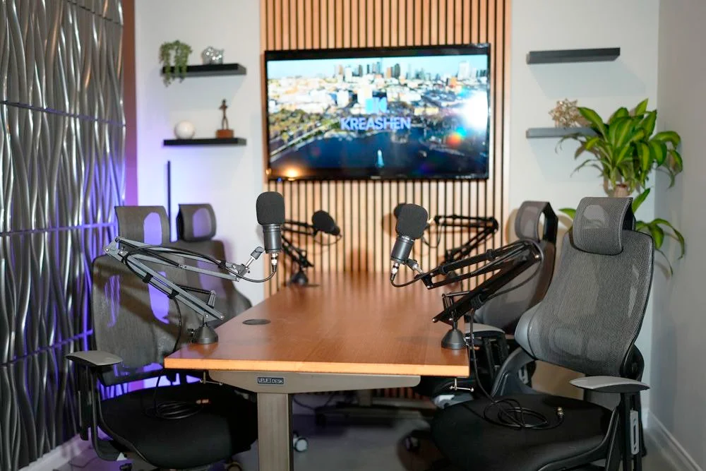 Podcast Production - Content creator space in Los Angeles